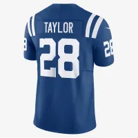 Jonathan Taylor Indianapolis Colts мужские Nike Dri-FIT NFL Limited Football Jersey синий