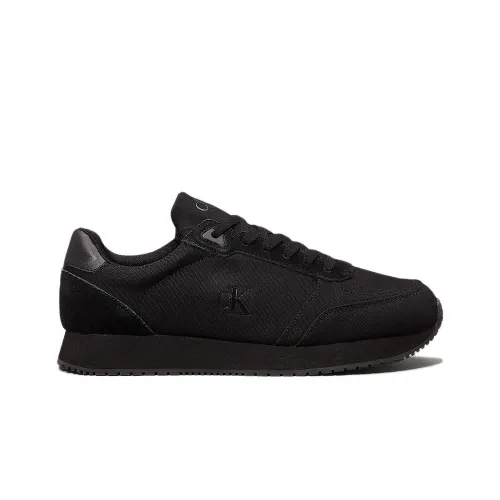 Кроссовки Calvin Klein Jeans Runners Sock Laceup MG Canvas YM0YM01217-0GJ - Черные
