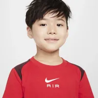 Nike Air Little дитячі 2-Piece Fleece шорти комплект колір червоний
