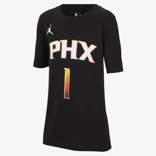 Nike Devin Booker Phoenix Suns Statement Edition Big дитячі (для хлопчиків) Jordan NBA футболка колір чорний