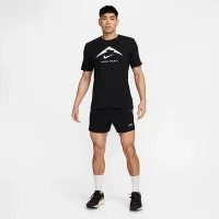 Nike Dri-FIT чоловічі Trail Running футболка колір чорний