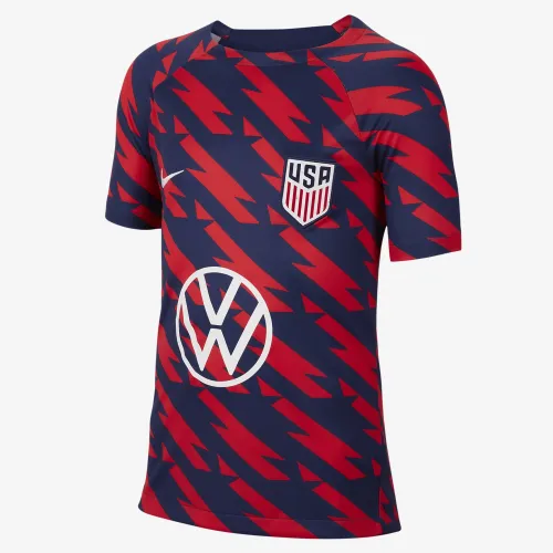 U.S. Academy Pro Big детские Nike Dri-FIT Soccer Top цвет красный