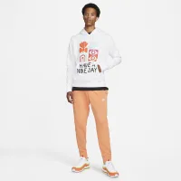 Nike Sportswear мужские French Terry Pullover Толстовка с капюшоном цвет белый