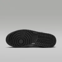Nike Air Jordan 1 Mid чоловічі Кросівки колір чорний