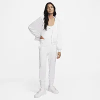 Nike Sportswear Chill Terry женская Loose Full-Zip French Terry Толстовка с капюшоном цвет коричневый