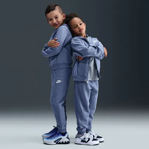 Nike Full-Zip Club набор Little Kids 2-Piece Толстовка с капюшоном набор синий