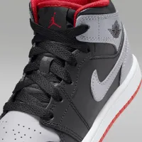 Nike Jordan 1 Mid Little дитячі Кросівки колір чорний