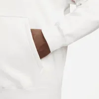 Nike Solo Swoosh чоловічі Fleece Толстовка з капюшоном колір сірий