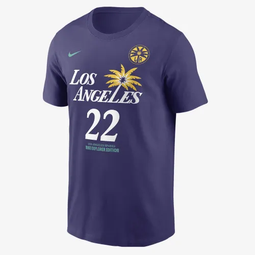 Cameron Brink Los Angeles Sparks Explorer Edition Men's Nike WNBA T-Shirt Purple