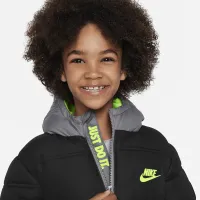 Nike Colorblock Puffer Little Kids Куртка цвет черный