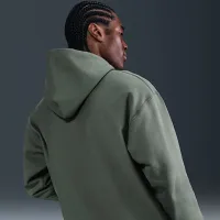 Nike Solo Swoosh чоловічі Pullover Толстовка з капюшоном колір сірий