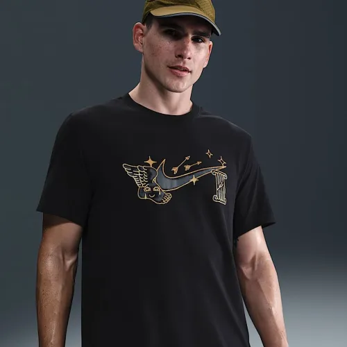 Nike чоловічі Dri-FIT Running футболка колір чорний