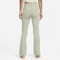Nike Yoga Dri-FIT Luxe женская Flaцвет красный Pants цвет зеленый