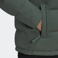 Куртка adidas Helionic Hooded Down HG8749 - зелена