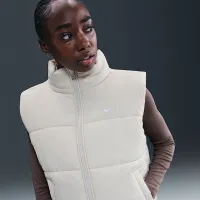 Nike Sportswear Classic Puffer женская Therma-FIT Loose Vest цвет серый