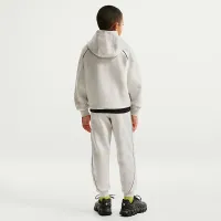Nike Air Big детские Pullover Толстовка с капюшоном цвет серый