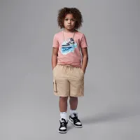 Nike Jordan Little детские AJ1 Wave футболка Pink
