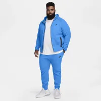 Nike Sportswear Tech Fleece Windrunner чоловічі Full-Zip Толстовка з капюшоном блакитний