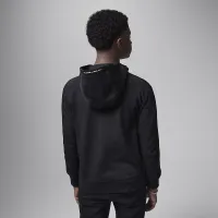 Nike Jordan Dri-FIT MJ Sport Big детские Statement Hoop Fleece Full-Zip Толстовка с капюшоном цвет черный