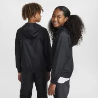 Nike Sportswear Windrunner Big детские Hooded Repel Куртка цвет черный
