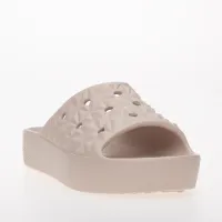 Шльопанці Crocs Classic Platform Geometric 209564-6UR - Бежевий