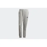 Штаны adidas Essentials French Terry Tapeцвет красный Cuff 3-Stripes Pants GK8889 - Серые