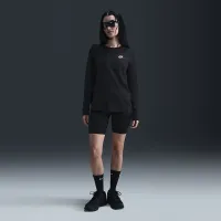 Nike Sportswear Club женская Long-Sleeve футболка цвет черный