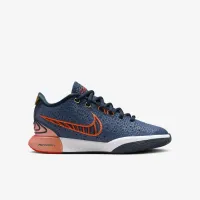 Nike LeBron XXI Big детские баскетбольные Кроссовки синий