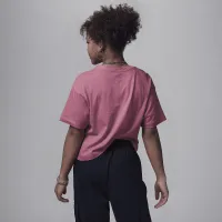 Nike Jordan 23 Air Wave Tee Big Kids' T-Shirt Pink