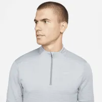 Nike Therma-FIT Repel Element чоловічі 1/4-Zip Running Top колір сірий