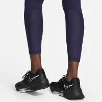 Nike Pro 365 женская С высокой Талией 7/8 Mesh Panel лосины цвет фиолетовый