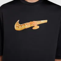 Nike Swim Hydroguard Big дитячі (для хлопчиків) Dri-FIT Short-Sleeve Top колір чорний