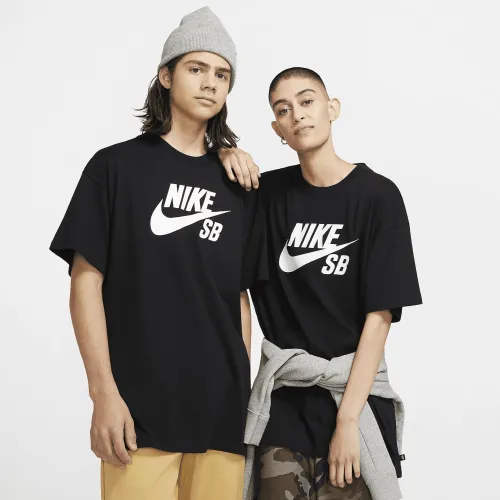 Nike SB Logo Skate футболка колір чорний