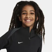 Nike Dri-FIT Strike Big дитячі Soccer Drill Top колір чорний