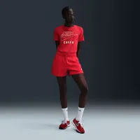 Nike Swoosh женская Cheer футболка цвет красный