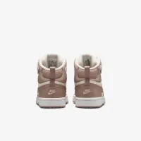 Nike Court Borough Mid 2 Little дитячі Кросівки колір коричневий