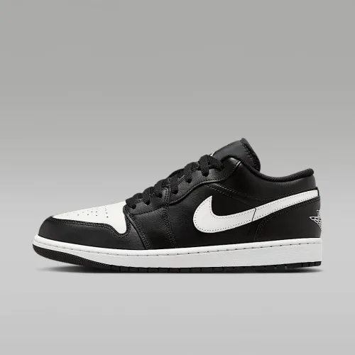 Nike Air Jordan 1 Low чоловічі Кросівки колір чорний