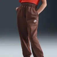 Nike Sportswear Club Fleece Big детские Loose Pants цвет коричневый