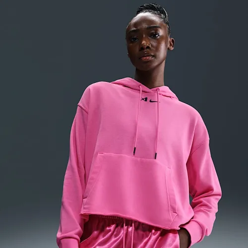 Nike A'ja Wilson жіноча оверсайз Cropped баскетбольні Толстовка з капюшоном Pink