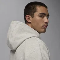 Nike Jordan Sport Hoop Fleece чоловічі Dri-FIT Pullover Толстовка з капюшоном колір сірий