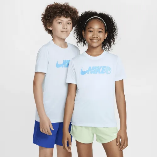 Nike Legend Big дитячі Dri-FIT футболка блакитний