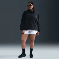 Nike Swift женская Repel Packable Running Куртка (большие размеры) цвет черный