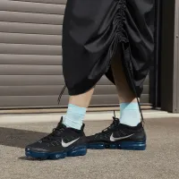 Nike Air VaporMax 2023 Flyknit женская Кроссовки цвет черный