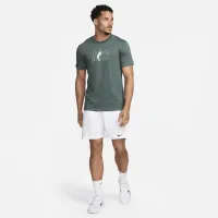 NikeCourt мужские Dri-FIT Tennis футболка цвет зеленый