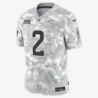 Patrick Surtain II Denver Broncos Salute to Service мужские Nike Dri-FIT NFL Limited Jersey цвет белый