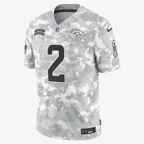 Patrick Surtain II Denver Broncos Salute to Service чоловічі Nike Dri-FIT NFL Limited Jersey колір білий