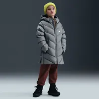 Nike Sportswear All Day Play Big дитячі Therma-FIT Loose-Fit Puffer Куртка колір сірий