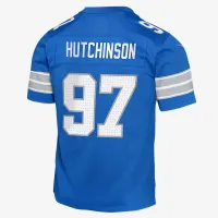Aidan Hutchinson Detroit Lions Big детские Nike NFL Game Jersey синий