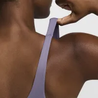 Nike Alate женская Medium-Support Padded Sports Bra Tank Top цвет фиолетовый