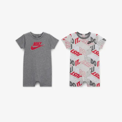 Nike Sportswear Baby (12-24M) 2 пари Rompers колір сірий